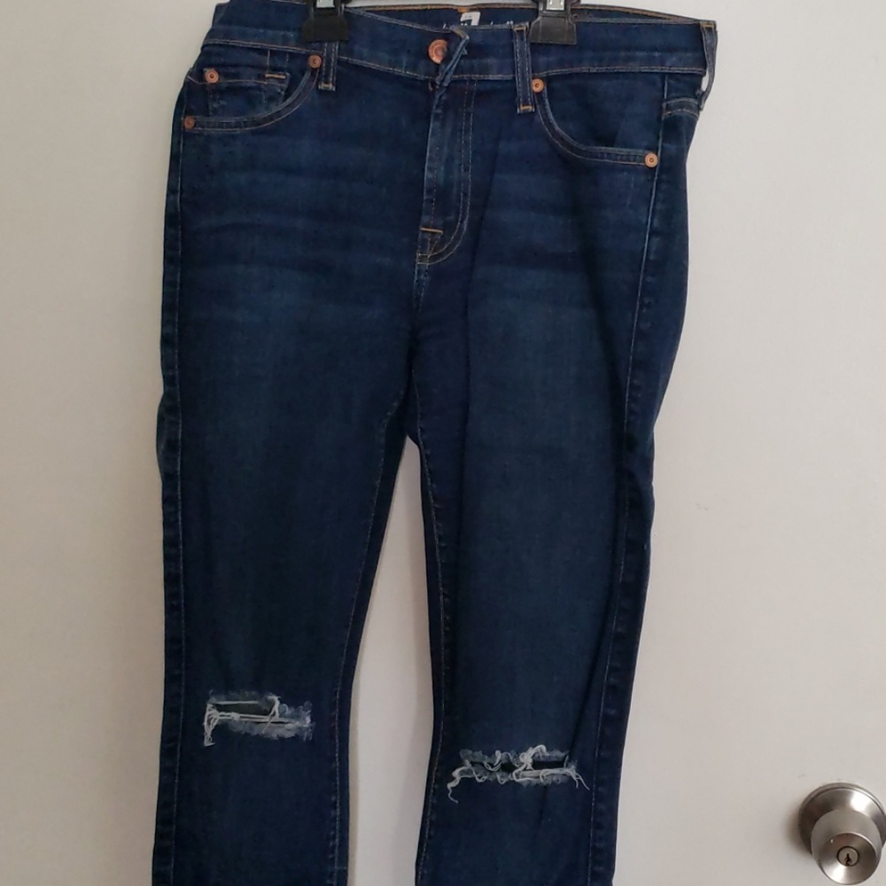 Seven for all mankind distressed jeans